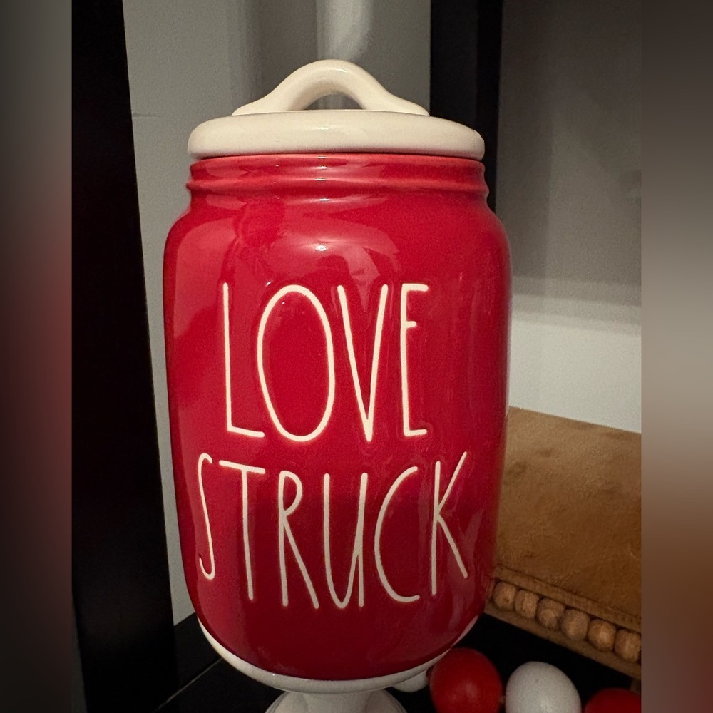 Rae Dunn Love ❤️ Struck Baby Canister